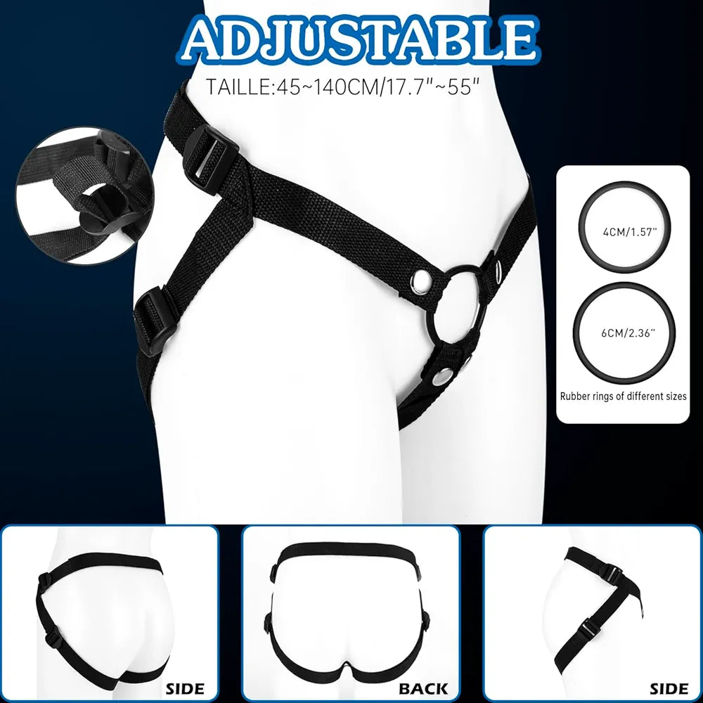 Strap-On Hollow Extender Prolong – Doctor Recommended 🩺✅ Suitable''