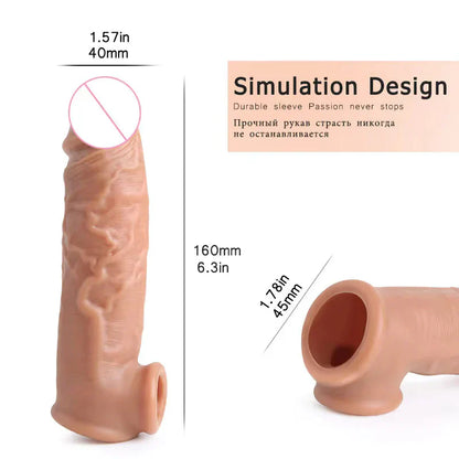 ✨ Penis Extender Sleeve – Extra Tightness & Long-Lasting Pleasure ✨