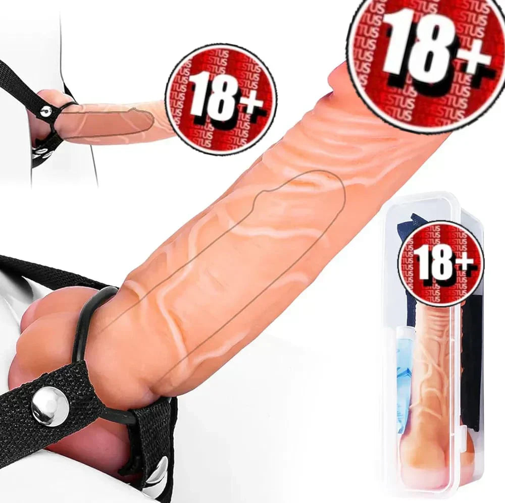 Strap-On Hollow Extender Prolong – Doctor Recommended 🩺✅ Suitable''